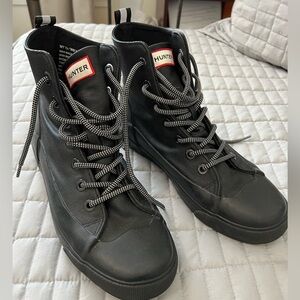 Hunter Dipped Canvas Hi Top Boot